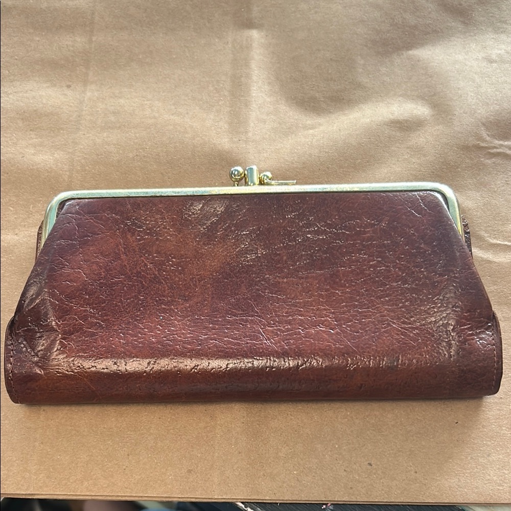 Brown Leather Tilley Original Oak Calf Leather‎ wallet